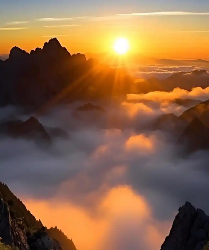 红日,霞光,美轮美奂 #日出日落#  #美图欣赏