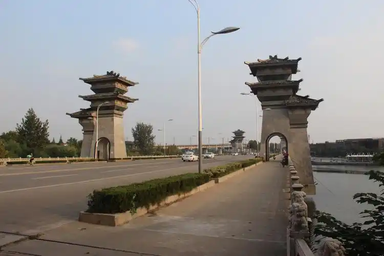 彭城之窗徐州黄河故道上第一景观桥汉桥