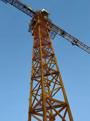 区质安站开展台风后塔吊专项检测