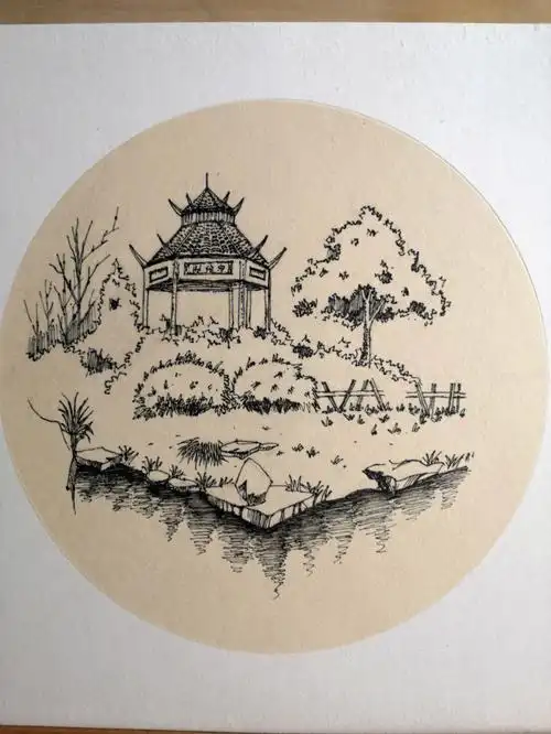 第一次速写全是风景