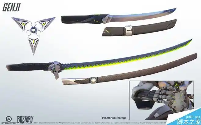 守望先锋各游戏炫酷武器详细介绍_网络游戏_游戏攻略_脚本之家