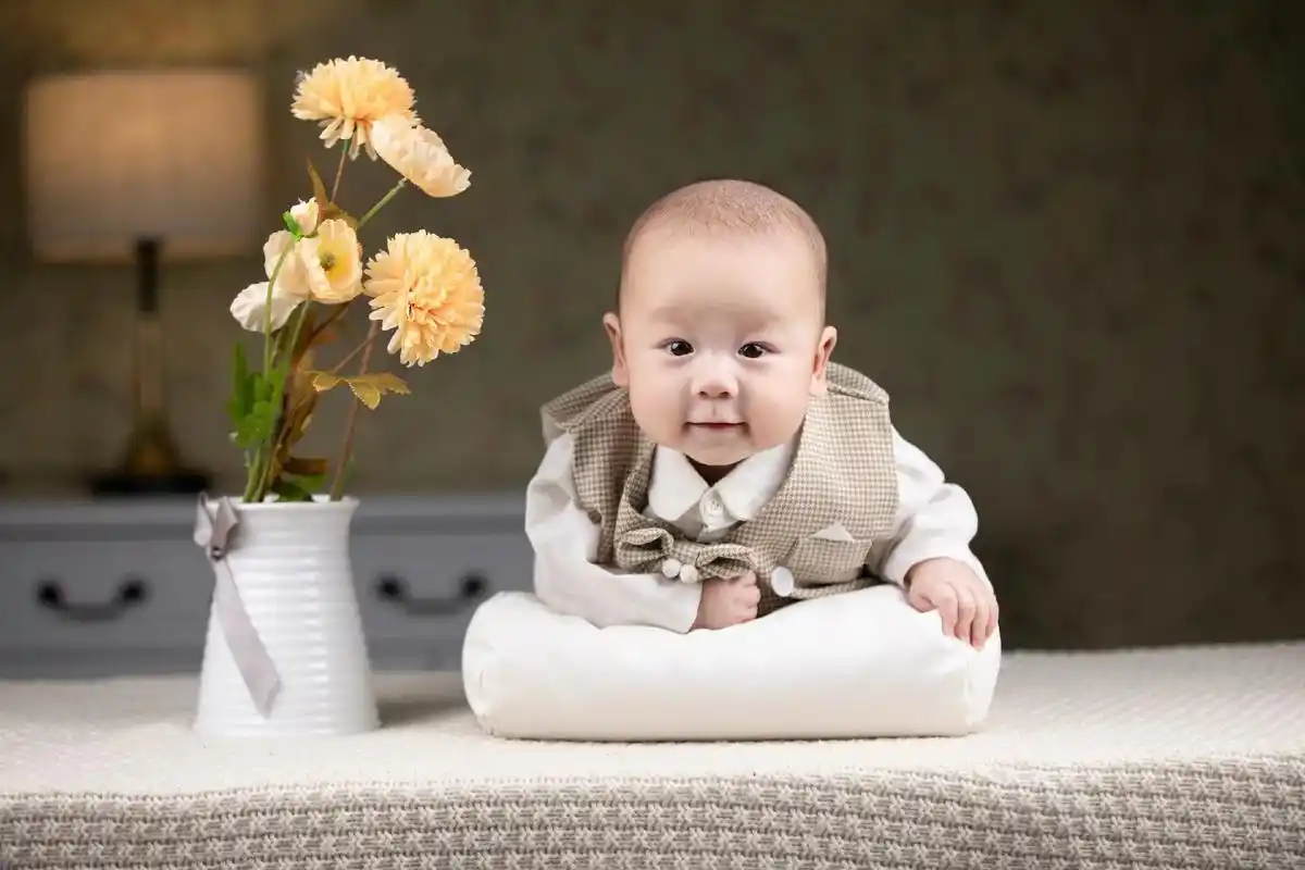 宝宝百天照.亲爱的宝贝呀,今天是你来到这个世界上的第一百天. - 抖音