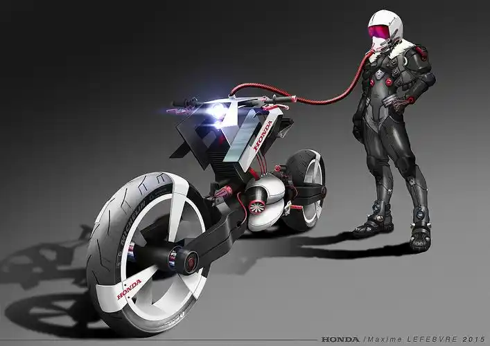 霸气侧漏帅到没朋友的未来机车概念设计