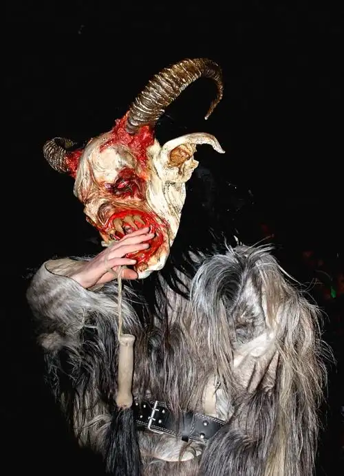 毛皮,怪物,魔鬼,恐惧,面具,恐怖,可怕