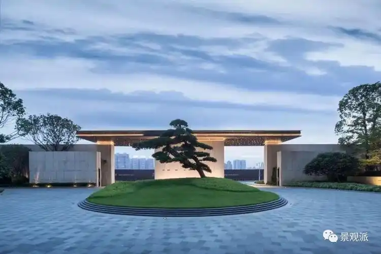 花瓣用不了,送你100款最新入口大门设计-景观设计-筑龙园林景观论坛