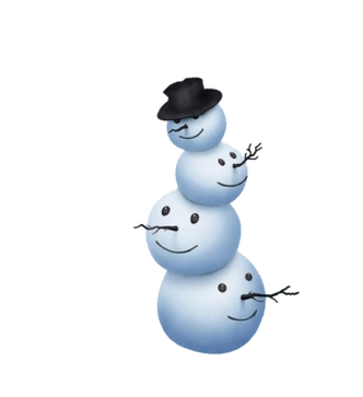 卡通雪球图片-卡通雪球设计素材-卡通雪球素材免费下载-万素网