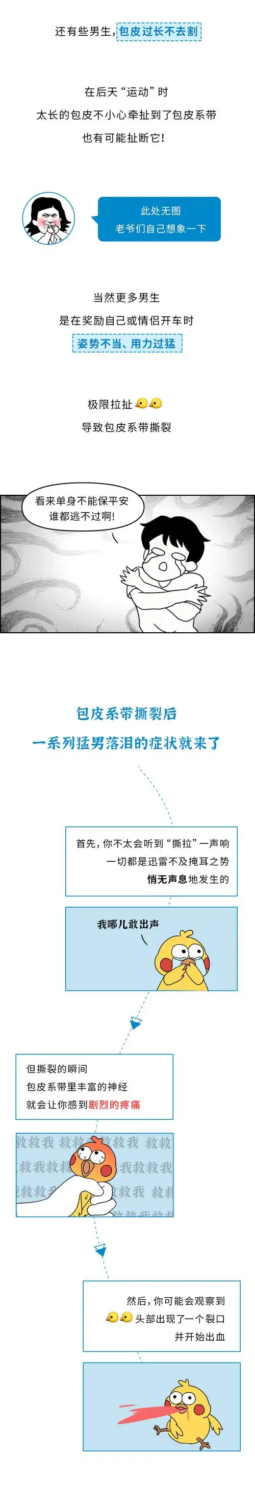 男人无法忍受的痛——包皮系带撕裂_科普_来源_博士