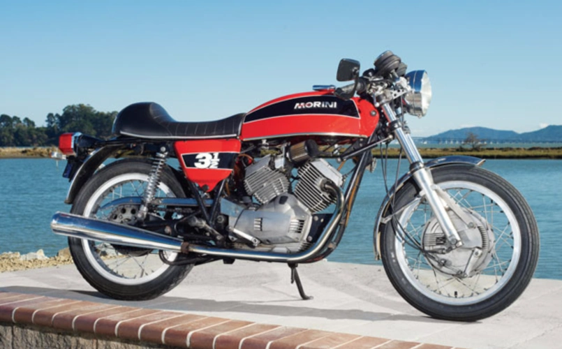 复古高颜值,意大利摩托-莫里尼 350 & 500 v型双缸车回顾