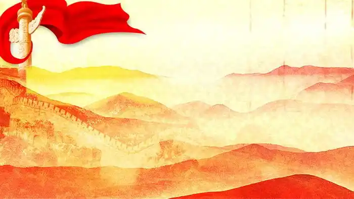 四张大气党政ppt背景图片