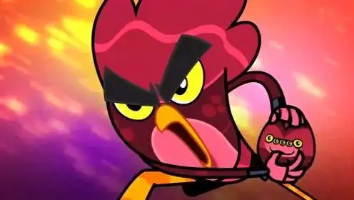 功夫鸡:鸡仔发现窗户外有东西盯着他