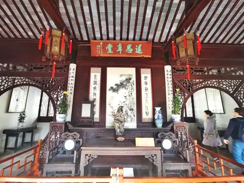 退思草堂.退思园主体建筑.