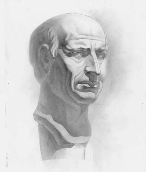 干货如此扎实的素描石膏像万一考了呢