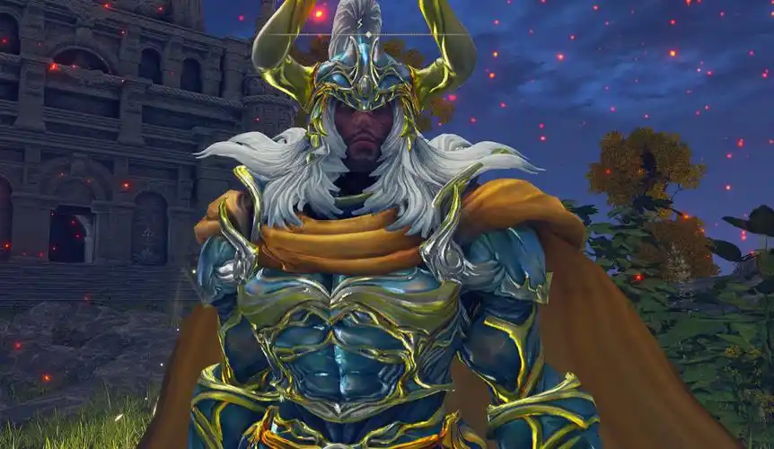 《艾尔登法环》ff14光之战士龙骑士套mod