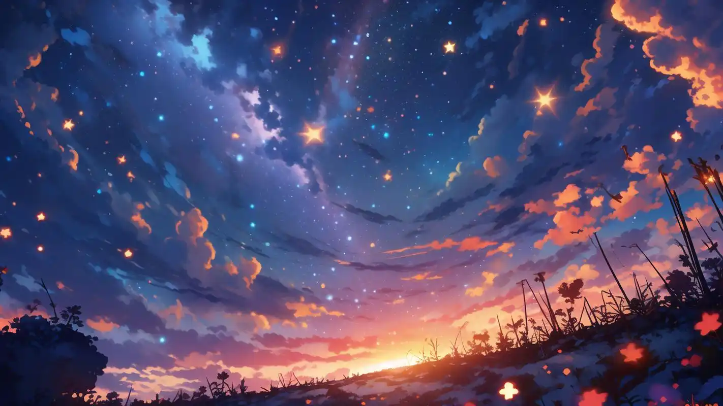 动漫星空壁纸🌌梦幻二次元的世界