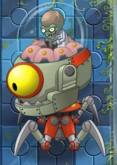 一起击杀)冲刺(秒杀2行相邻的植物,可用能量豆制止)召唤僵尸:未来巨人