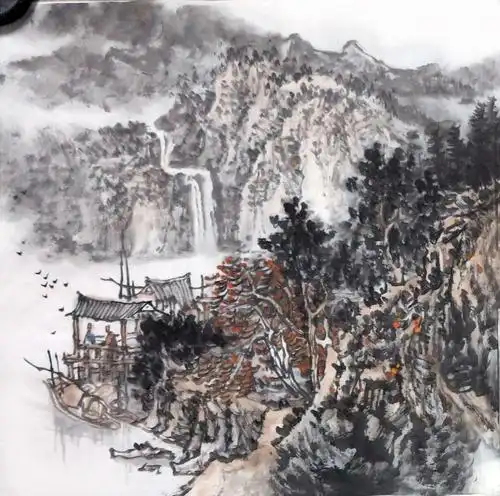 王洪祥国画山水小品赏析