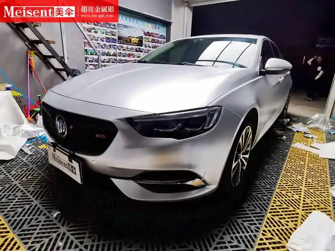 美国meisent美伞改色膜超亮金属银别克