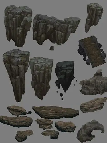 戈壁山石精选山石岩体