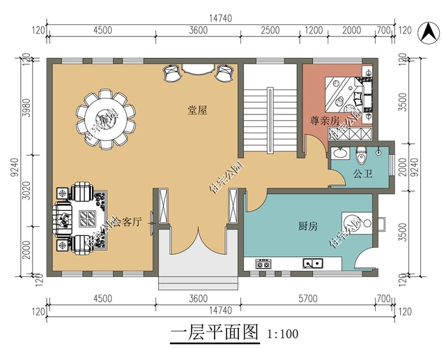 新农村房子设计图10套图纸附预算