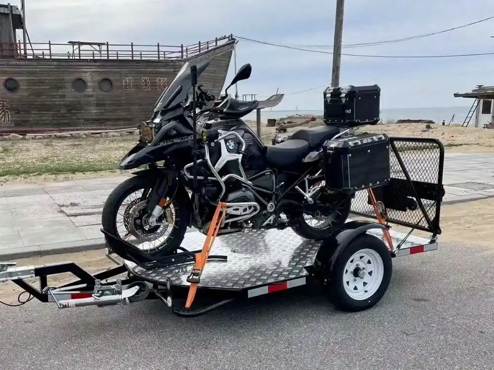 凯越摩托车拖车|摩托车拖车板现 - 抖音