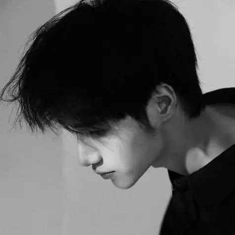 男生头像黑白头像三色堇儿禁盗堆糖美图壁纸兴趣社区