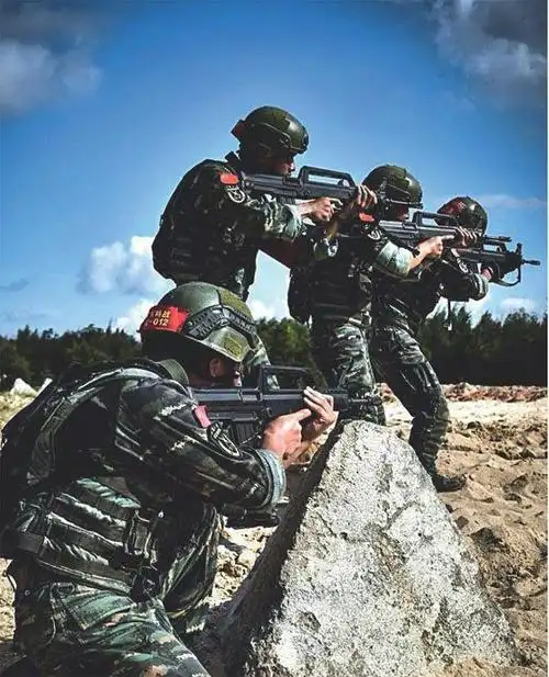 盘点武警虎斑迷彩系列中的明星装具