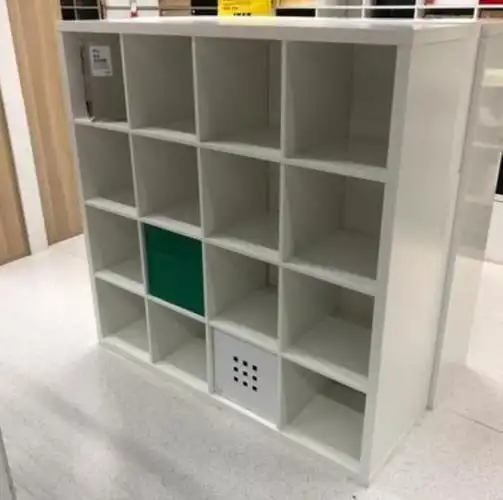 储物单元宜家代购卡莱克搁架16格书架多功能收纳书架