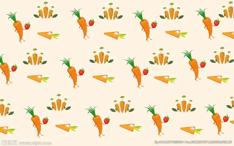胡萝卜背景