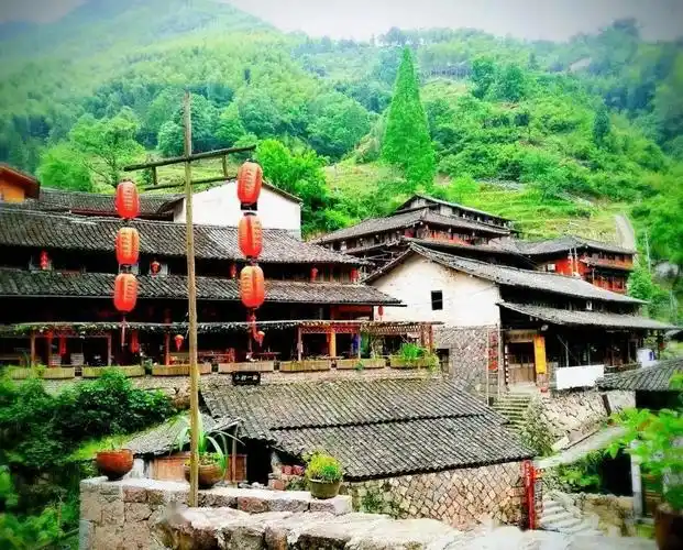 62123▏逛林坑古村神仙居如意桥品仙居杨梅