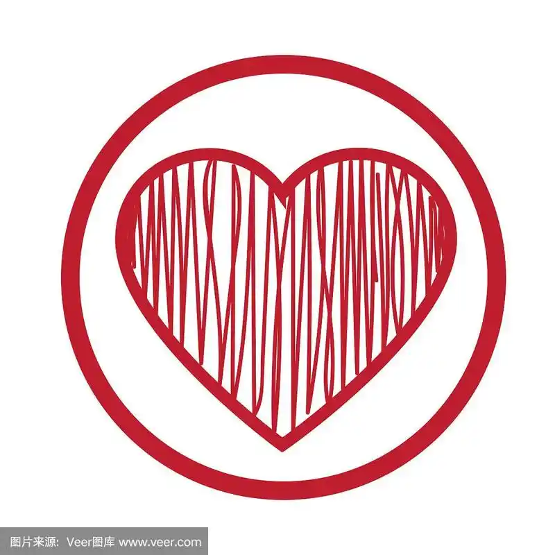 心形图标矢量图
