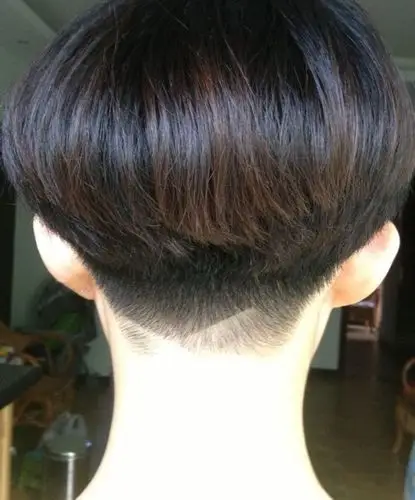 还有没有类似这种发型?后面是这种样子的图求