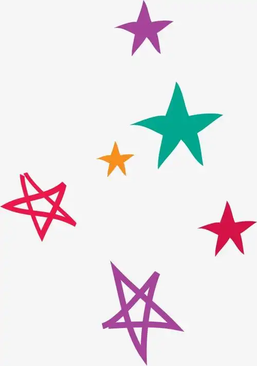 手绘星星