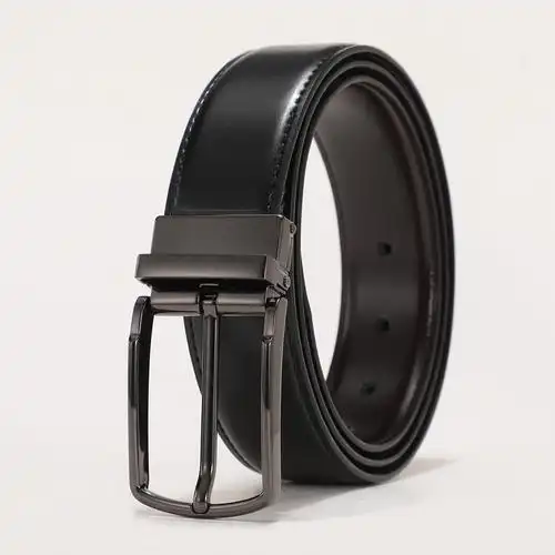 id:648676356743 软皮腰带商务男士 kaiser皮带男真牛皮男士 charm 针