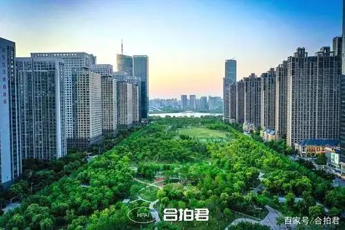 合肥政务区绿轴公园你来了就不想走