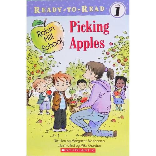 picking apples by margaret mcnamara平装scholastic摘苹果