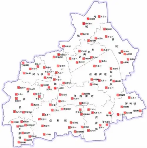 桐乡市农村文化礼堂分布图(2013~2016年建成的农村文化礼堂)(本版照片