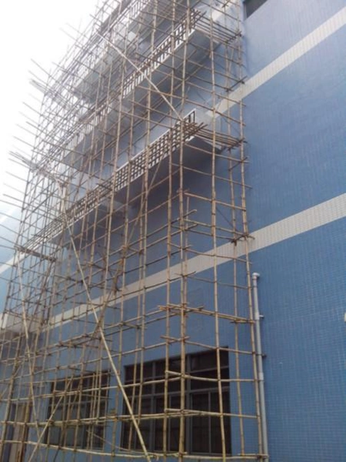 横沥镇搭单排竹架怎么算平方