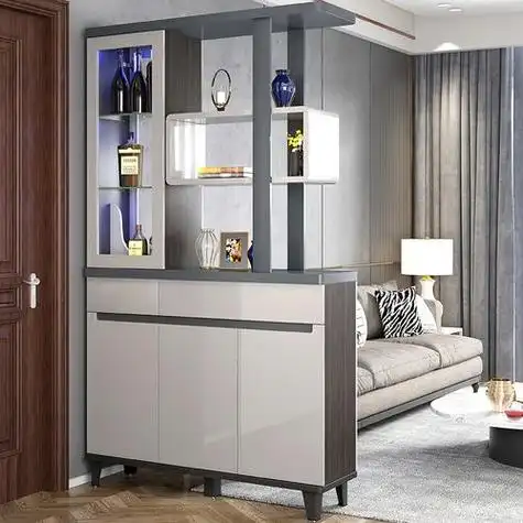 客厅进门屏风图片大全 屏风造型效果图大全-神算网