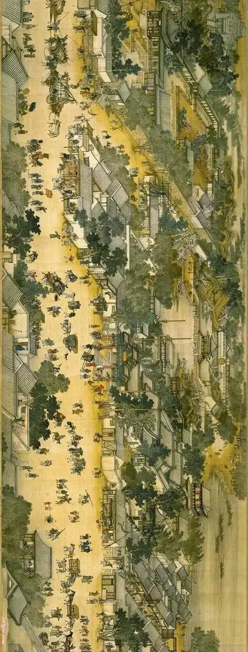 传世名画《清明上河图》全景图
