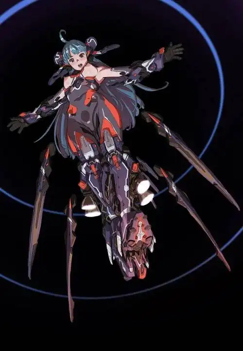 【设计参考】暗黑风格の机甲少女机械娘合集!(2600p)