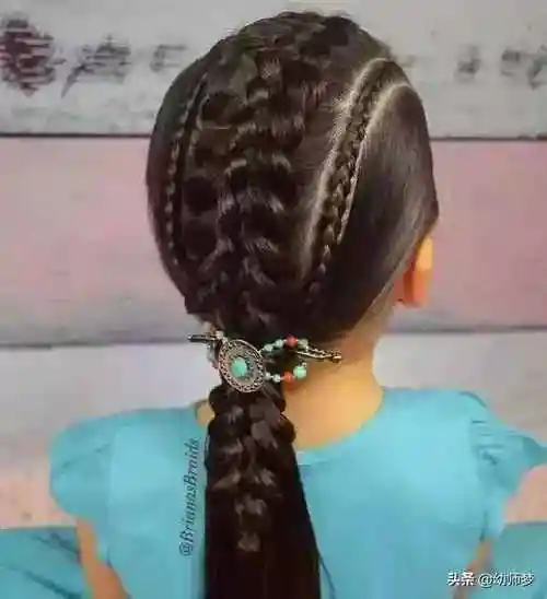 有什么好看的发型小女孩发型扎法100种
