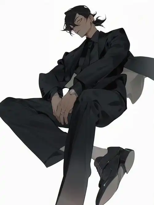 绘画素材1000西装革履男士服装参考合集