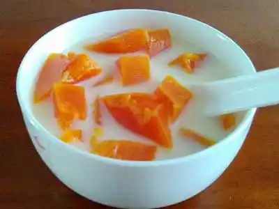 牛奶炖木瓜能丰胸吗牛奶炖木瓜的做法