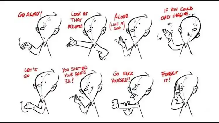 刘晓静 day22 肢体语言