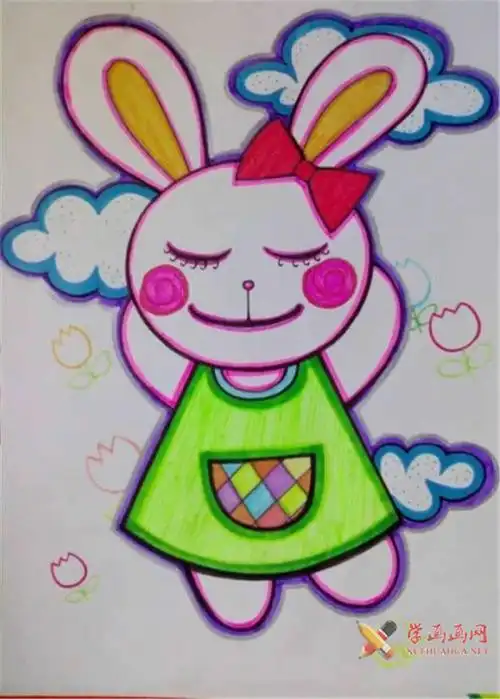 小孩画画图片 小孩子画画图片大全