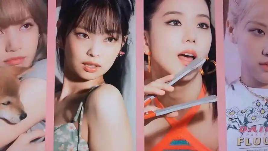 2021blackpink  夏日日记  cd花絮