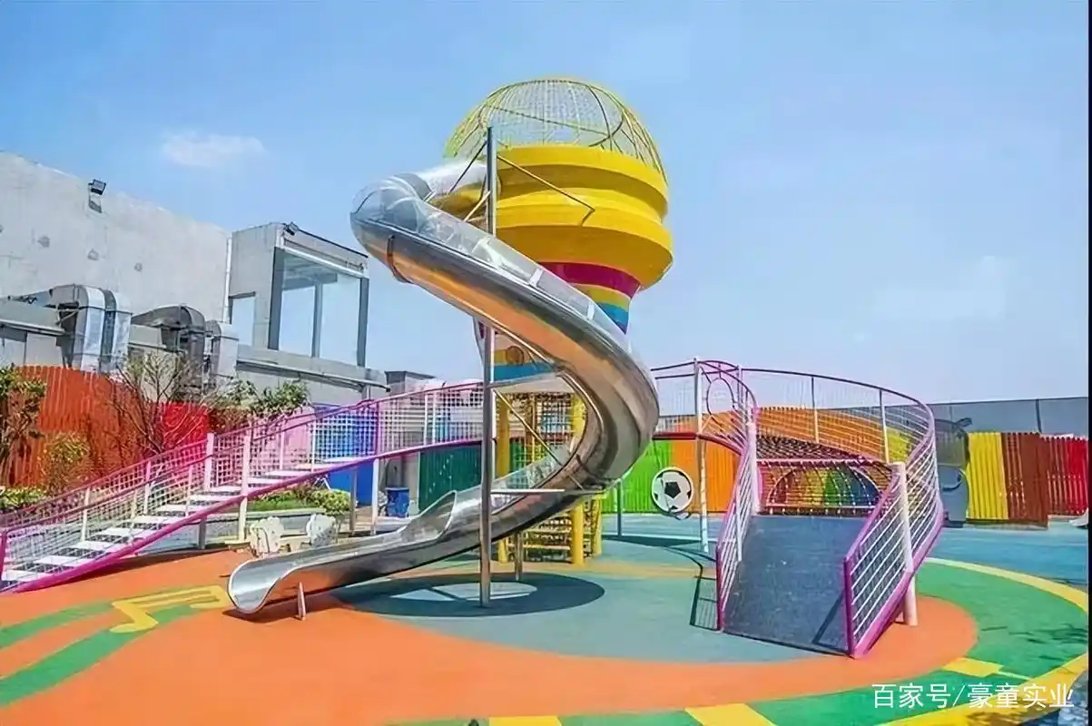 甘肃兰州儿童游乐场组合滑梯_青海西宁非标游乐定制