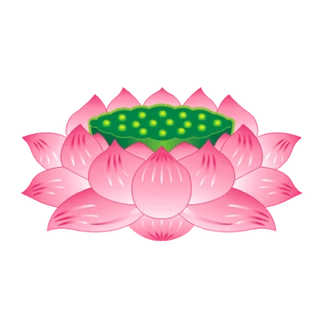 莲花座矢量