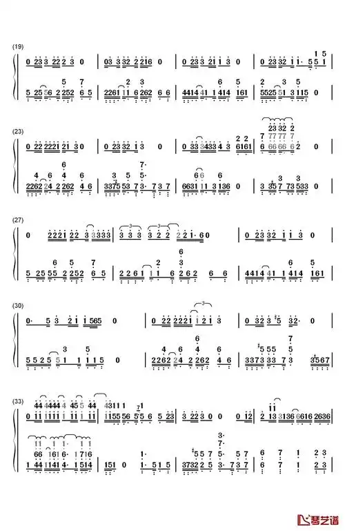 加州旅馆(hotel california)钢琴简谱-数字双手-老鹰乐队  the eagles