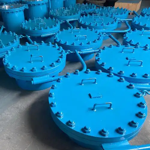 标准hg/t21519-2014垂直吊盖人孔 不锈钢罐壁人孔门博天管道